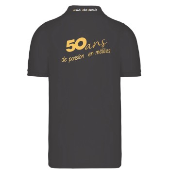 Polo Edition spéciale 50 ans Gardanne Rugby Club - Dos