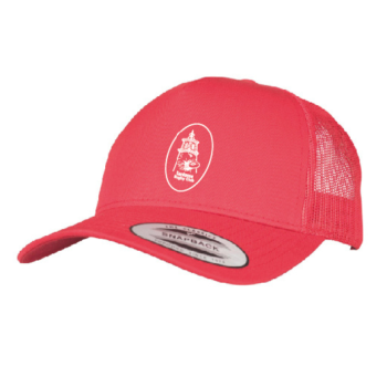 Casquette trucker avec filet - Rouge