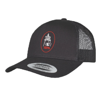 Casquette trucker avec filet - Noir